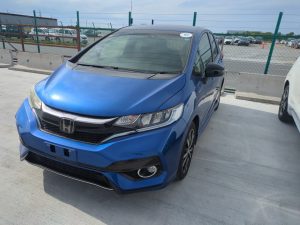 HONDA FIT 2018 BLUE