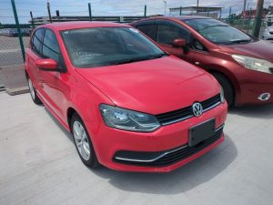 VOLKSWAGAN POLO 2016 RED