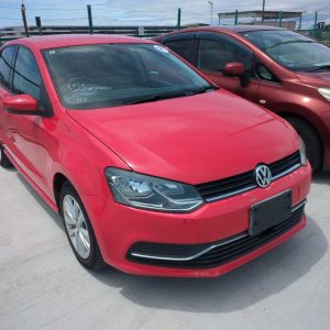 VOLKSWAGAN POLO 2016 RED